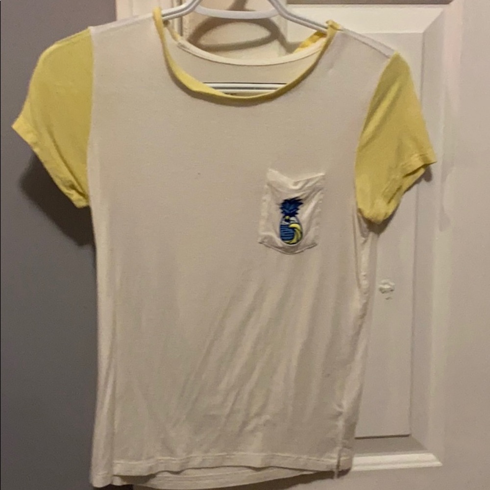 Aeropostale seriously soft pineapple tee